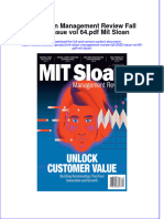 Ebook Mit Sloan Management Review Fall 2022 Issue Vol 64 Mit Sloan Online PDF All Chapter