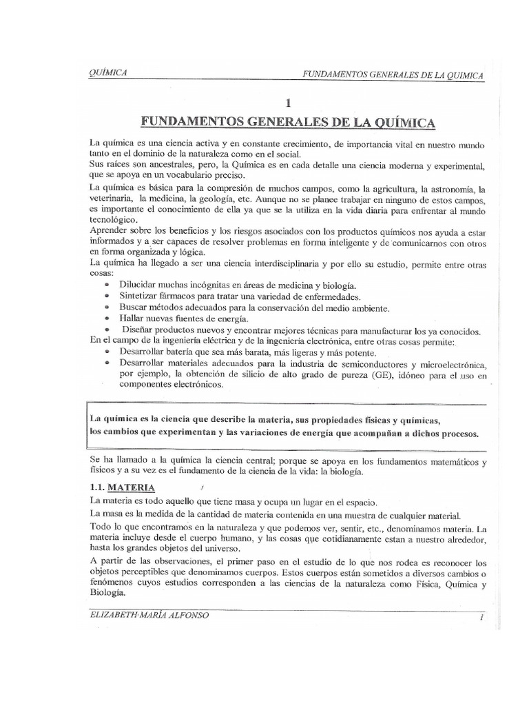 Materia y Energia - Ciencias Naturales - 1. IFD | PDF