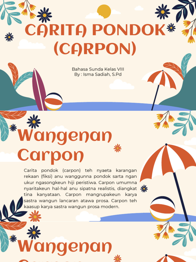 Materi Carpon | PDF
