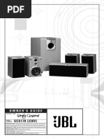 Download JBL SCS178 Manual by Giandomenico Cicchetti SN73487007 doc pdf