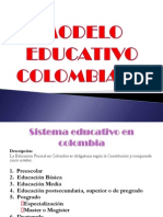 Modelo Educativo Colombia
