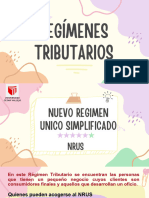 Regímenes Tributarios - GRUPO 3