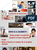 CELEBRITIES IN ADVERTISING: THE RISKS AND REWARDS