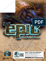 Tiny Epic Cthulhu Rulebook ©2024 Gamelyn Games All Rights Reserved