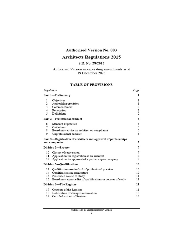 Housing Development Regulations 2015