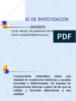 Diseño de Investigación Diapositivas PAPRO