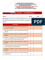 INSTRUMENTO 2. INTERVENCIÓN EDUCATIVA I