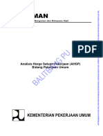 Analisis Harga Satuan Pekerjaan AHSP Bid