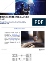 Proceso de Soldadura SAW: Maquinas, Gases, Materiales, Variables