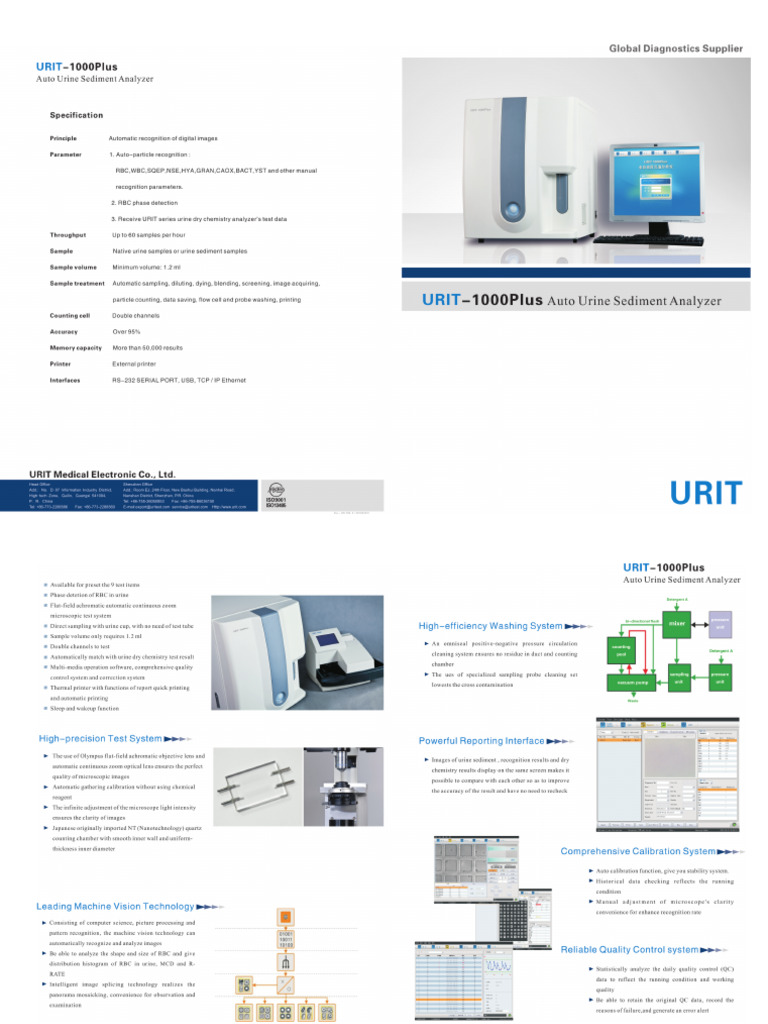 URIT 1000Plus EN | PDF
