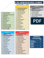 Grupos para El Servicio 2024 Actualizado Al 15.5.2024 - Modif