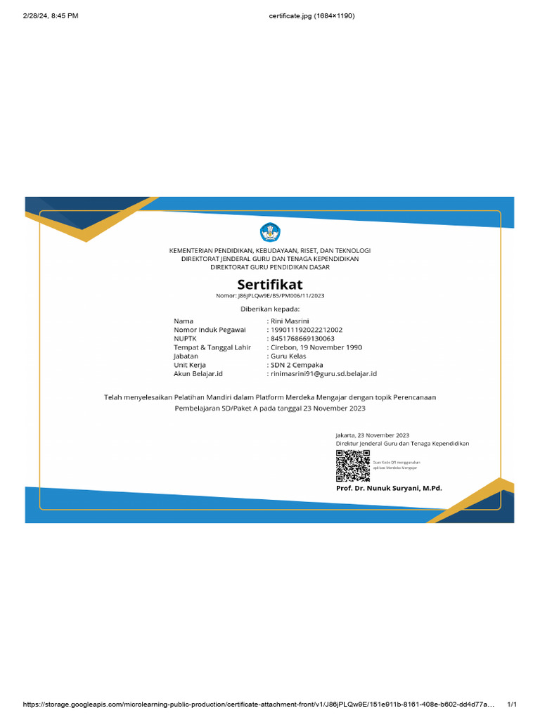 Certificate 1 | PDF | Computers