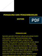 Bab 4. Pengguna Dan Pengembangan Sistem