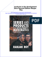 Ebook Series and Products in The Development of Mathematics Second Edition Ranjan Roy Online PDF All Chapter