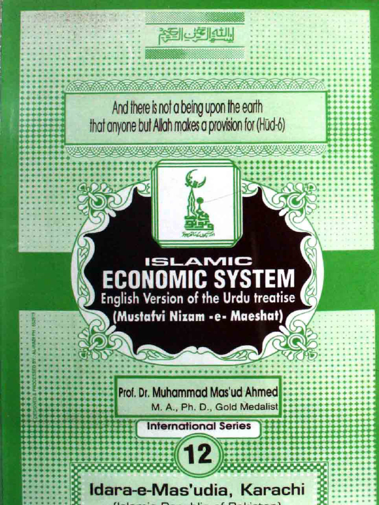 Islamic Economic System Pdf