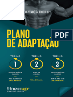 Plano Treino Adaptacao