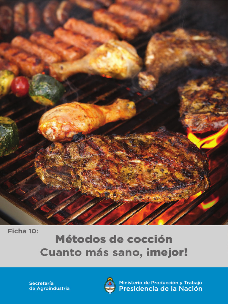 Métodos de Cocción Saludables | PDF | Cocinando | Alimentos