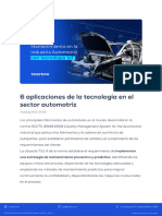 6 Aplicaciones de La Tecnología en El Sector Automotriz