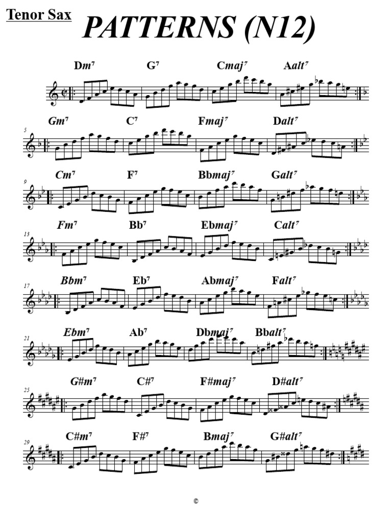 Pattern N12 | PDF