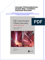 Safe Laparoscopic Cholecystectomy An Illustrated Atlas 1St Edition Mohammad Ibrarullah Online Ebook Texxtbook Full Chapter PDF