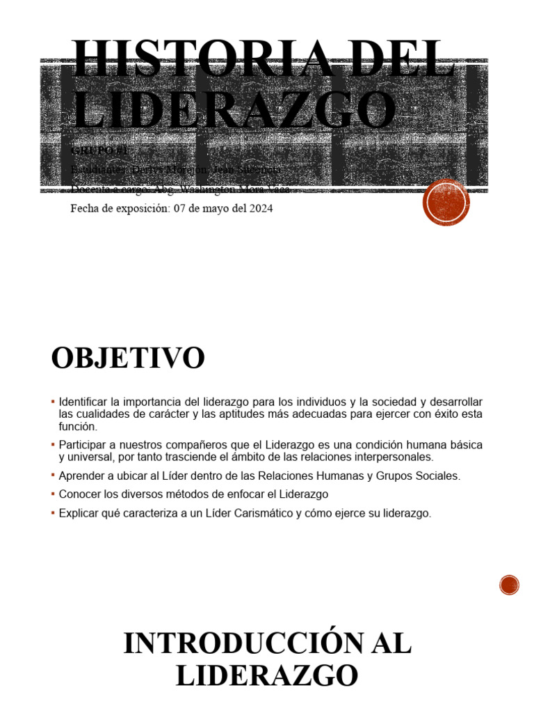 Evolución del Liderazgo a lo Largo de la Historia | PDF | Liderazgo ...