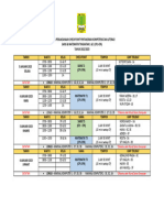 JADUAL PERLAKSANAAN CHECK POINT KOMPETENSI DAN LITERASI