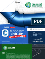 AUTODESK CIVIL 3D - NIVEL INTERMEDIO PARTE I REDES DE AGUA POTABLE Y ALCANTARI XxtQV6b