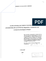 Schwannoma do nervo vestibular (neurinoma do acustico) _Cardoso_ArquimedesCavalcante_D