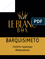 Le Blanc Box Catalogue