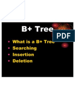 B+ Tree Reports