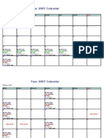 BSMGT Class Schedule CAA 12Mar'07