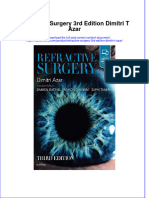Download Refractive Surgery 3Rd Edition Dimitri T Azar online ebook  texxtbook full chapter pdf 