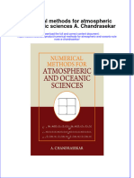 Ebook Numerical Methods For Atmospheric and Oceanic Sciences A Chandrasekar Online PDF All Chapter