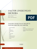 Faktor Lingkungan Mikroba1