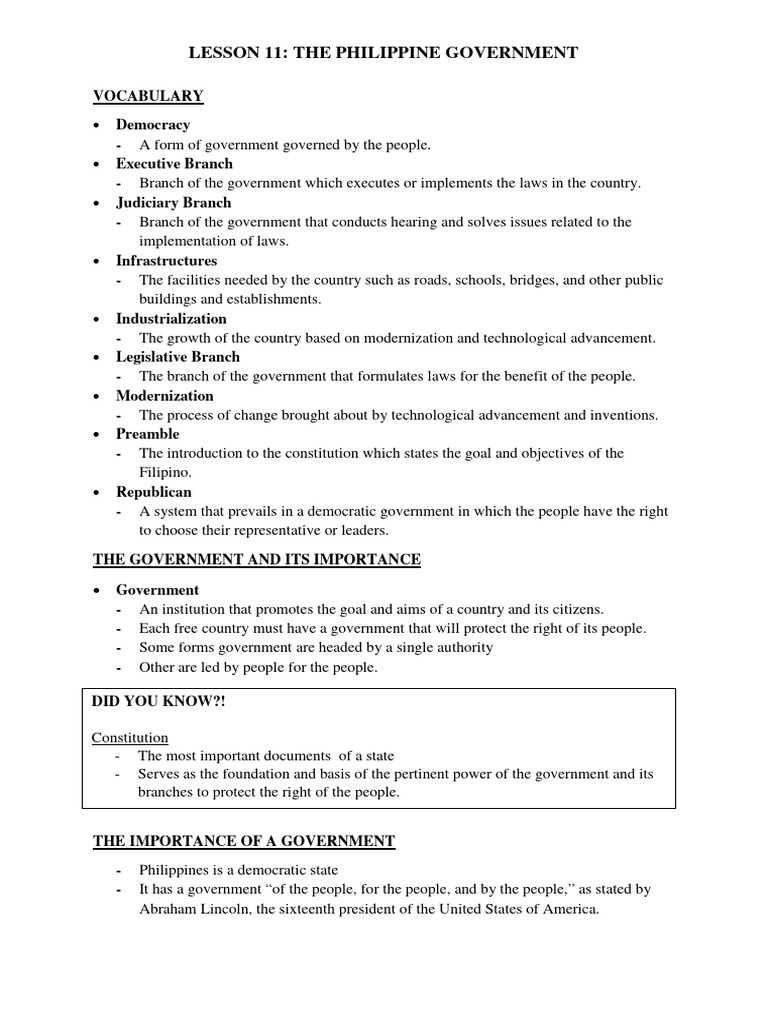 Philippine Government Sites