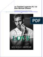 Ebook Savage Love Twisted Legacies 1 1St Edition Nichole Greene Online PDF All Chapter