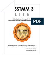 Osstmm 3.0 Lite