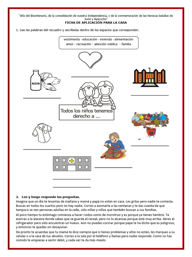 Ficha de Aplicacion para La Casa | PDF