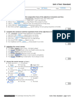 Unit 4 - Standard Test