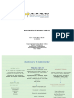 Mapa Conceptual de Mercadeo y Mercado