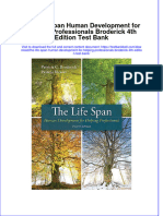 PDF The Life Span Human Development For Helping Professionals Broderick 4Th Edition Test Bank Online Ebook Full Chapter