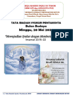 5.tata Keb. Syukur Pentakosta, Senin, 20 Mei 2024