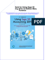 Download pdf Test Bank For Using Sage 50 Accounting 2019 1St Edition Mary Purbhoo online ebook full chapter 
