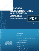 Chapter - Algorithm Analysis