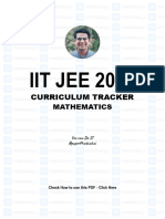 Curriculum Tracker 2025 (Mathematics) - MathonGo