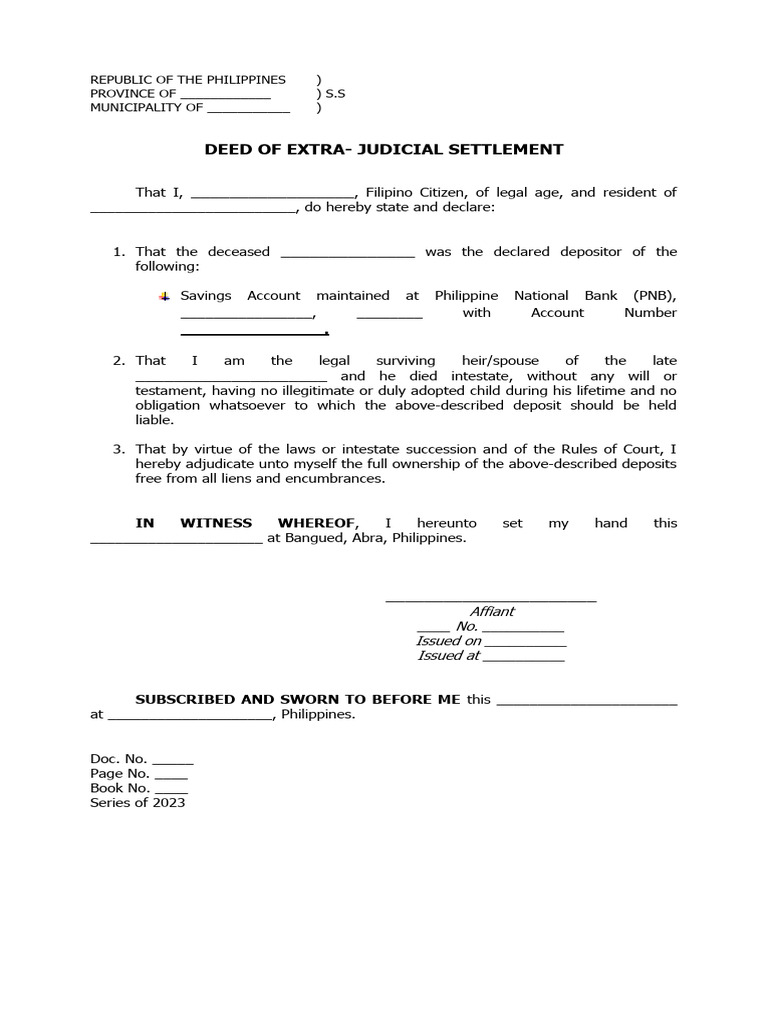 Adjudication (PNB) - Form | PDF