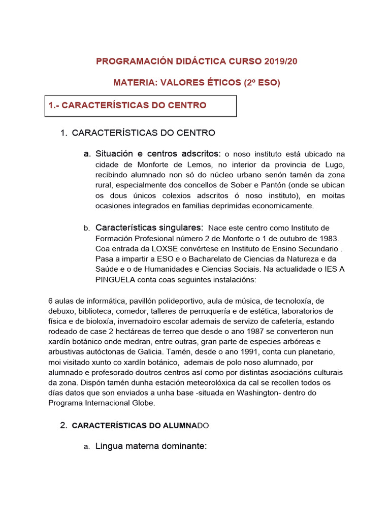 Progr VE2º | PDF