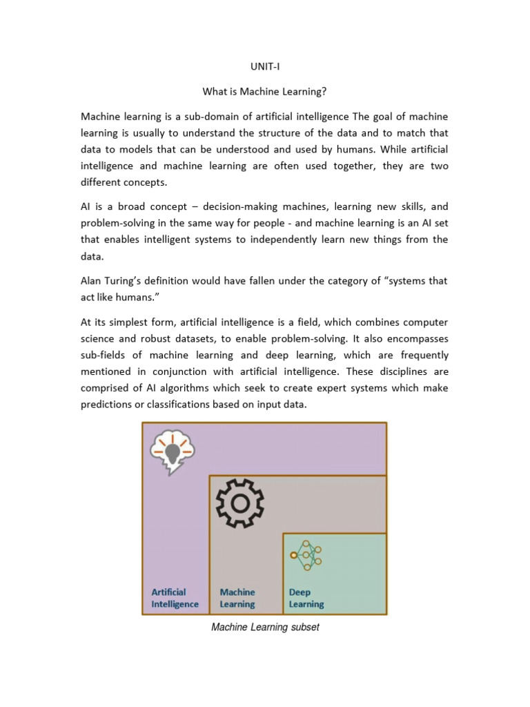 Machine Learning Fundamentals Explained | PDF | Machine Learning ...