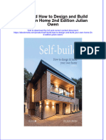 Ebook Self Build How To Design and Build Your Own Home 2Nd Edition Julian Owen Online PDF All Chapter