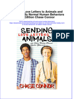 Ebook Sending Love Letters To Animals and Other Totally Normal Human Behaviors 1St Edition Chase Connor Online PDF All Chapter